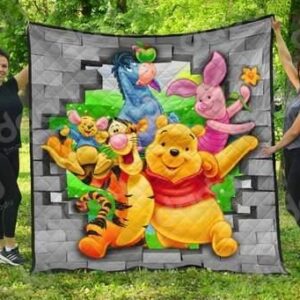 Winnie The Pooh  Premium Quilt  Quilt